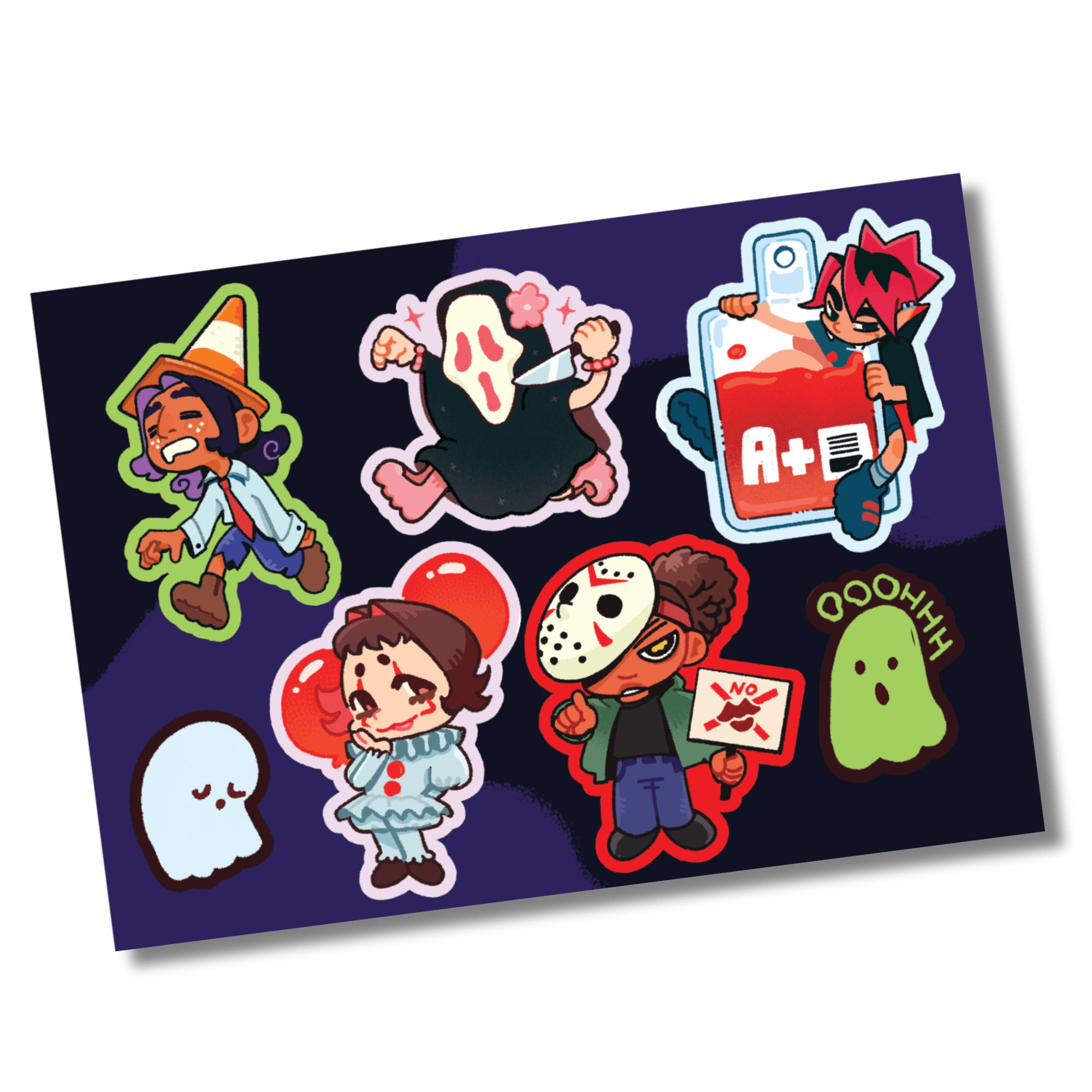 Plancha de Stickers del Festicker Edición Halloween - Image 1