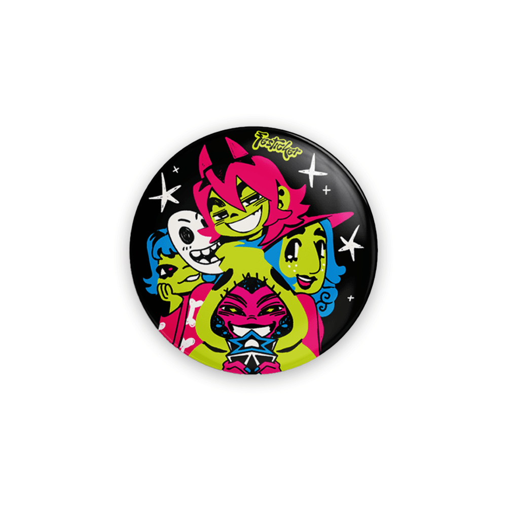 Pin de 44mm - Festicker Edición Halloween - Image 1